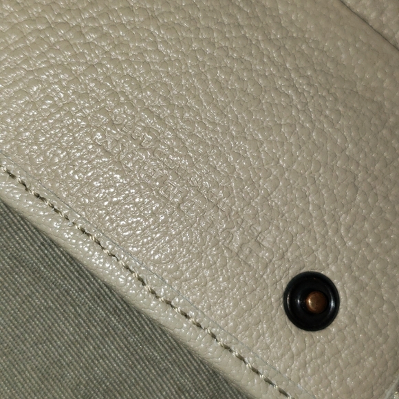 AUTHENTIC BURBERRY Soft pebble grain leather full size Nova Check  Wallet - Picture 10 of 11